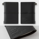 Traveler's Notebook Card Size 20th Anniversary Set - Black - - Diaries & Planners - Bunbougu