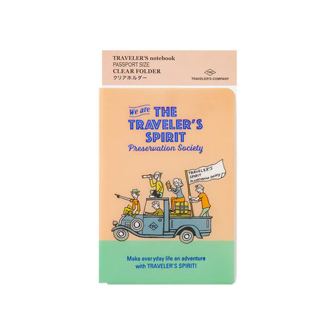 Traveler's Notebook 2026 The Traveler's Spirit - Clear Folder - Passport Size - - Diaries & Planners - Bunbougu