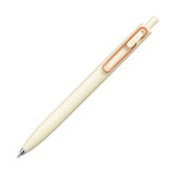 Uni-ball One F Gel Pen - Modern Pop Limited Edition - Black Ink - 0.38 mm/0.5 mm - Cream Body - 0.38 mm - Gel Pens - Bunbougu