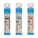 Uni Jetstream SXR-80 Refill (Only for Multi Pen) - 0.38 mm - Black/Blue/Red