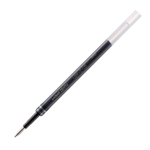 Uni-ball Zento Gel Pen Refills - 0.5 mm - Black - Pen, Eraser & Tape Refills - Bunbougu