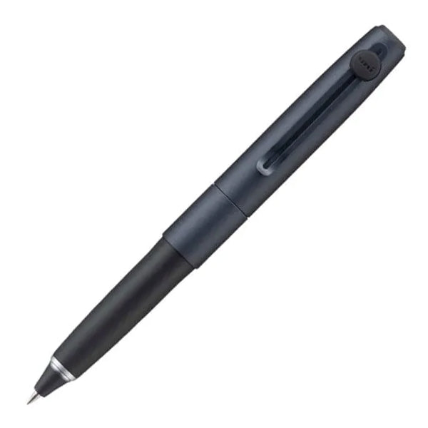 Uni-ball Zento Gel Pen - Signature Model - Metallic Black - Black Ink - 0.5 mm - - Gel Pens - Bunbougu
