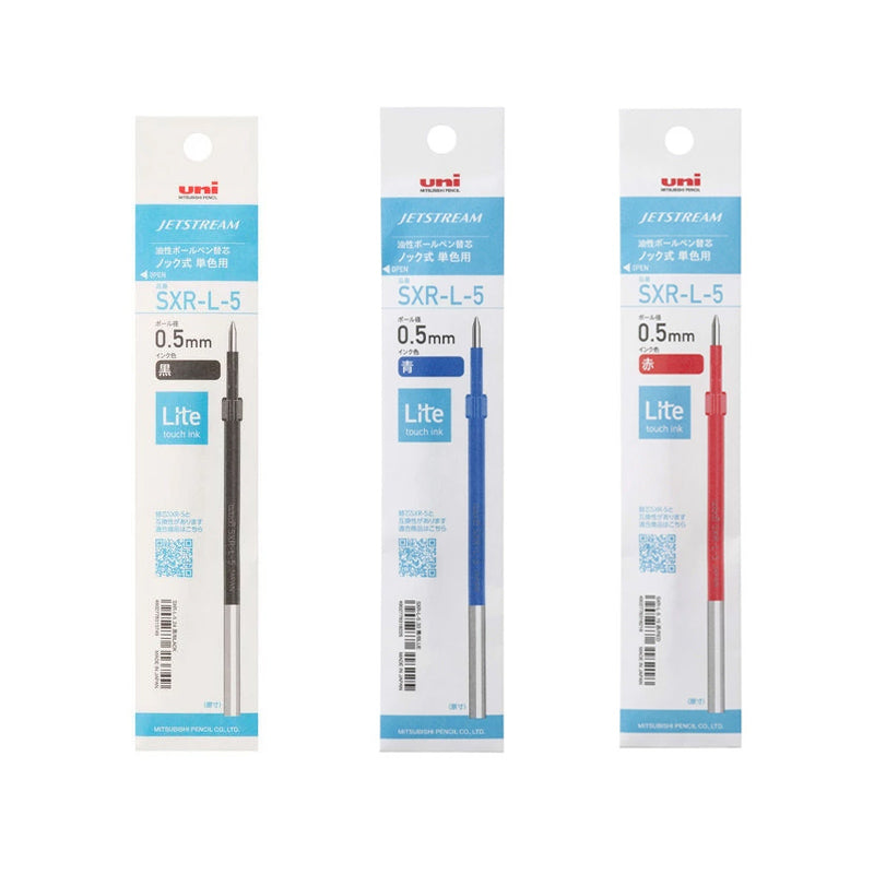 Uni Jetstream SXR-L-5 Lite Touch Ink Ballpoint Pen Refill - 0.5 mm