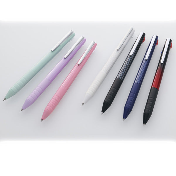 Uni Jetstream Slim 3 in 1 Ballpoint Multi Pen - Pastel Body - 0.38 mm -  - Multi Pens - Bunbougu