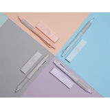 Uni Kuru Toga Switch Alpha Gel Mechanical Pencil Set - Pale Colour Limited Edition - 0.5 mm -  - Mechanical Pencils - Bunbougu