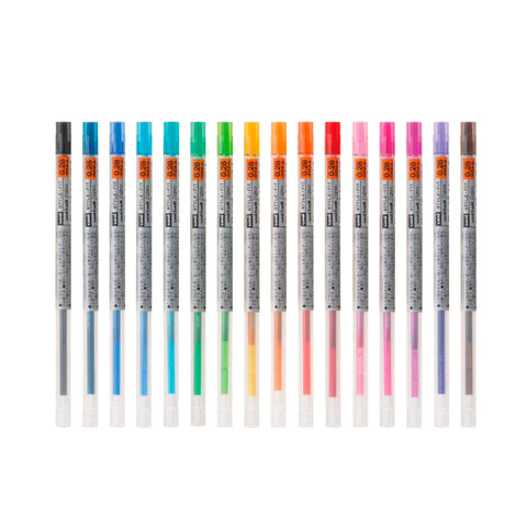 Uni UMR-109-28 Style Fit Gel Multi Pen Refill - 0.28 mm -  - Pen, Eraser & Tape Refills - Bunbougu
