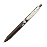 Zebra Sarasa Push Clip Gel Pen - Vintage Colour - Snoopy Limited Edition - 0.5 mm - Brown Grey - Gel Pens - Bunbougu