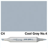 Copic Sketch Marker - Cool Grey Colour Range - C4-Cool Gray - Markers - Bunbougu