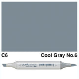 Copic Sketch Marker - Cool Grey Colour Range - C6-Cool Gray - Markers - Bunbougu