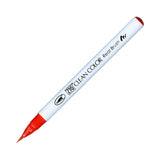 Kuretake Zig Clean Color Real Watercolor Brush Pen - Red Colour Range -  - Brush Pens - Bunbougu