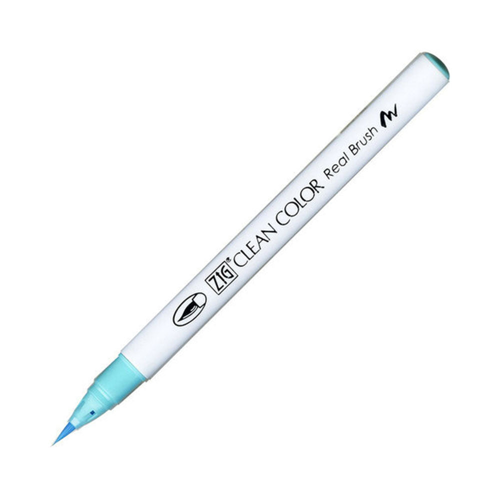 Kuretake Zig Clean Color Real Watercolor Brush Pen - Blue Colour Range -  - Brush Pens - Bunbougu