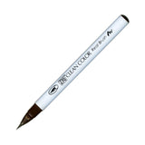 Kuretake Zig Clean Color Real Watercolor Brush Pen - Brown Colour Range - 062 Dark Brown - Brush Pens - Bunbougu