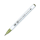Kuretake Zig Clean Color Real Watercolor Brush Pen - Black/Grey Colour Range - 098 Pale Dawn Grey - Brush Pens - Bunbougu