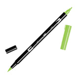 Tombow ABT Dual Brush Pen - Green Colour Range 1 (098 - 195) - 173 Willow Green - Brush Pens - Bunbougu