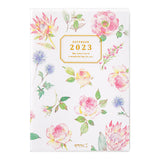 Midori 2023 Pocket Diary - Country Time Flowers - B6