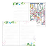 Midori 2023 Pocket Diary - Clover - B6 -  - Diaries & Planners - Bunbougu