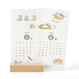 Midori 2023 Desktop Stand Calendar - Cats -  - Calendars - Bunbougu