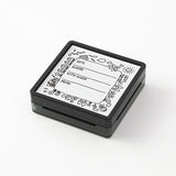 Midori Paintable Penetration Stamp - Going Out -  - Planner Stamps - Bunbougu