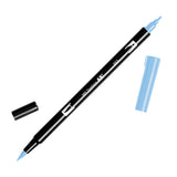 Tombow ABT Dual Brush Pen - Blue Color Range 2 (526 - 565) - 553 Mist Purple - Brush Pens - Bunbougu