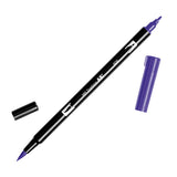 Tombow ABT Dual Brush Pen - Violet Color Range (603 - 685) - 606 Violet - Brush Pens - Bunbougu