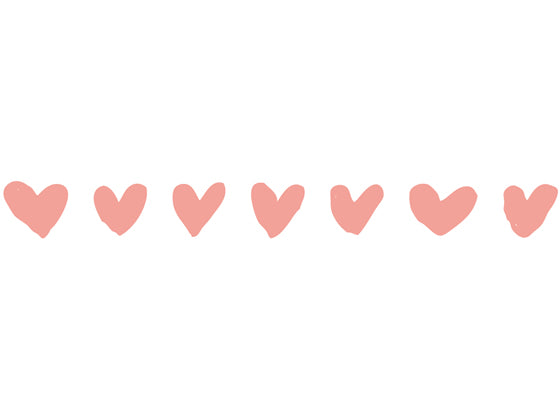 Plus Petit Deco Rush Decoration Tape - Shiny Heart - 6 mm -  - Decoration Tapes - Bunbougu