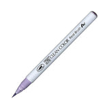 Kuretake Zig Clean Color Real Watercolor Brush Pen - Violet Colour Range - 803 English Lavender - Brush Pens - Bunbougu
