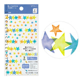 Midori Seal Collection Planner Stickers - Semi-transparent - Star