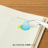 Midori Seal Collection Planner Stickers - Semi-transparent - Drop -  - Planner Stickers - Bunbougu