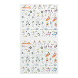 Midori Seal Collection Planner Stickers - Sports Ojisan Man -  - Planner Stickers - Bunbougu
