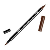 Tombow ABT Dual Brush Pen - Red Color Range 2 (873 - 925) - 899 Redwood - Brush Pens - Bunbougu