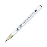 Kuretake Zig Clean Color Real Watercolor Brush Pen - Black/Grey Colour Range - 901 Grey Tint - Brush Pens - Bunbougu