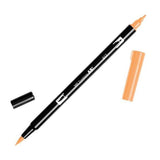Tombow ABT Dual Brush Pen - Red Color Range 2 (873 - 925) - 912 Pale Cherry - Brush Pens - Bunbougu