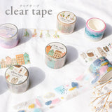 Mind Wave Clear Masking Tape - Midtown - 30 mm x 3 m -  - Washi Tapes - Bunbougu