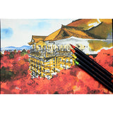 Akashiya Sai Watercolor Brush Pen - 30 Colour Set -  - Brush Pens - Bunbougu