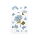 Appree Pressed Flower Deco Sticker - Bigleaf Hydrangea