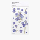 Appree Pressed Flower Deco Sticker - Flax -  - Planner Stickers - Bunbougu