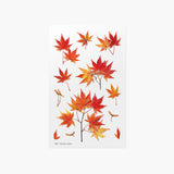Appree Pressed Flower Deco Sticker - Palmate Maple -  - Planner Stickers - Bunbougu