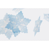 Appree Sticky Leaf Memo Notes - Tracing Paper - Snow Flower - Blue -  - Sticky Notes - Bunbougu