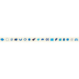 King Jim Soda Transparent Masking Tape - Shape - 10 mm x 5 m -  - Washi Tapes - Bunbougu