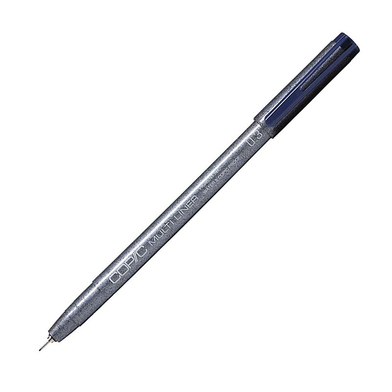 Copic Multiliner Pen - Cobalt - 0.3 mm - Felt Tip Pens - Bunbougu