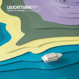 Leuchtturm1917 Medium Hardcover Notebook - Smooth Colour - Dotted - Ocean - A5 -  - Notebooks - Bunbougu
