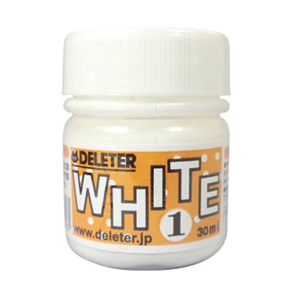 Deleter Manga Ink for Dip Pen - White 1 - Aqueous White-out - 30 ml -  - Comic Pens, Ink & Paper - Bunbougu