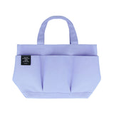 Delfonics Canvas Tote Bag - 8 Pockets - Light Blue - Medium