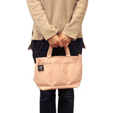 Delfonics Canvas Tote Bag - 8 Pockets - Light Pink - Medium -  - Pencil Cases & Bags - Bunbougu