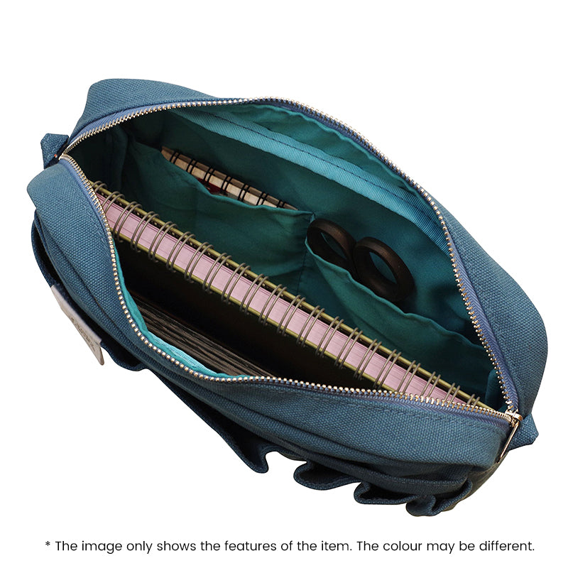 Delfonics Inner Carrying Bags - Blue Grey - Medium -  - Pencil Cases & Bags - Bunbougu