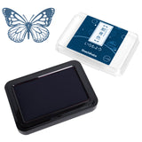 Shachihata Iromoyo Ink Pad - Limited Edition - Navy Blue - Ink Pads - Bunbougu