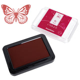 Shachihata Iromoyo Ink Pad - Limited Edition - Madder Red - Ink Pads - Bunbougu