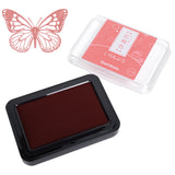 Shachihata Iromoyo Ink Pad - Limited Edition - Red Plum - Ink Pads - Bunbougu