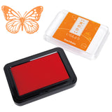Shachihata Iromoyo Ink Pad - Limited Edition - Tangerine - Ink Pads - Bunbougu