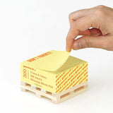 Hightide Penco Memo Block on Pallet - While You Were Out -  - Memo Pads - Bunbougu